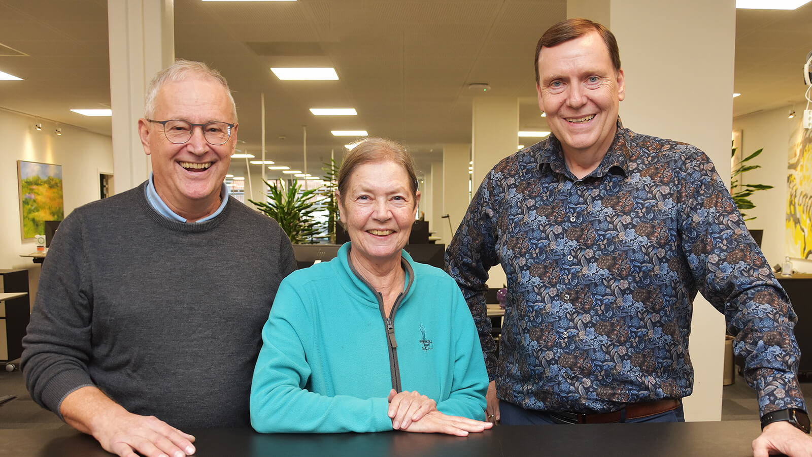 Jette og Svend Kuch samt Per Norup Olesen