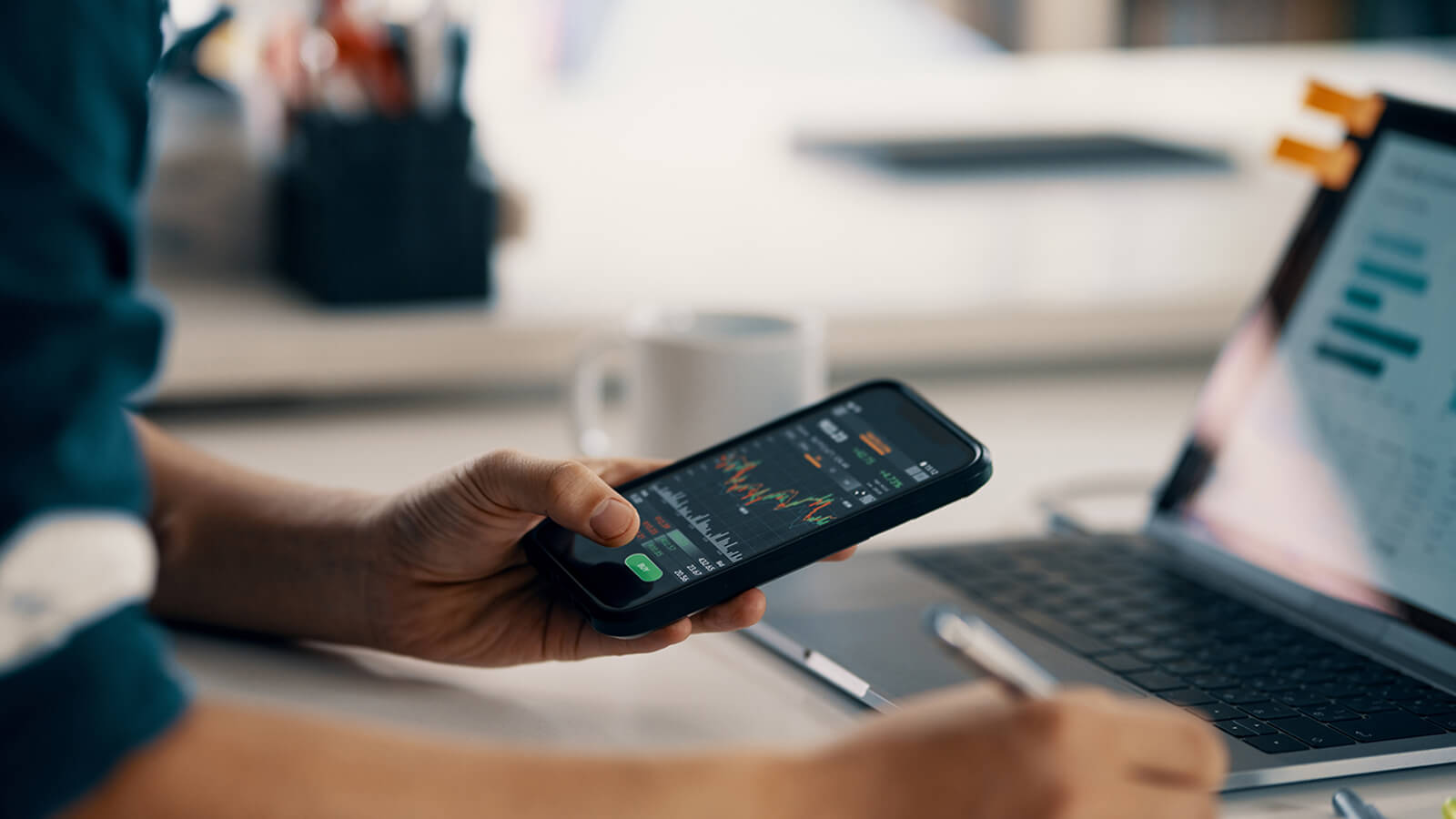 Sms'er om investering