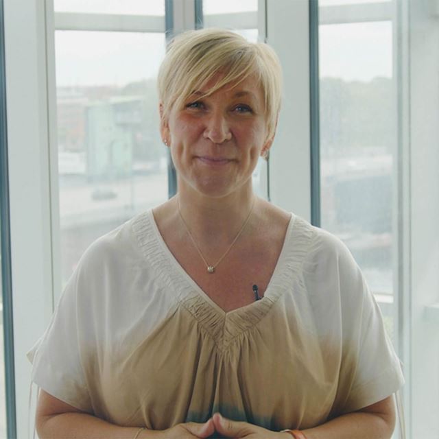 Mette Harbo, kundeansvarlig i Sparinvest