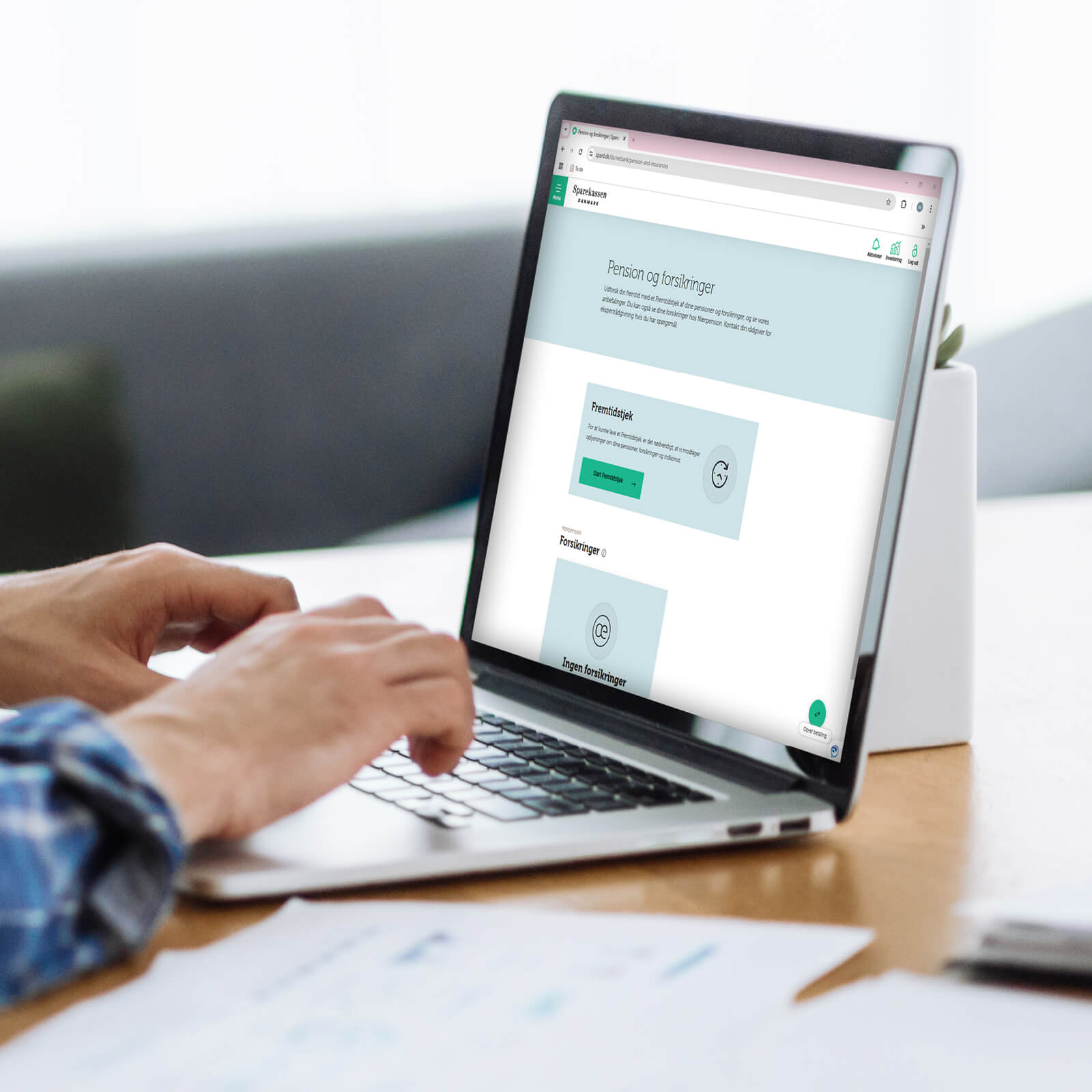 Nyt pensions- og forsikringsoverblik i net- og mobilbank