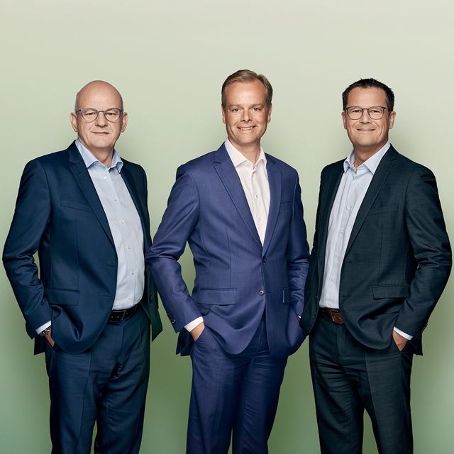 Vagn Hansen, Lars Thomsen og Kim Mouritsen