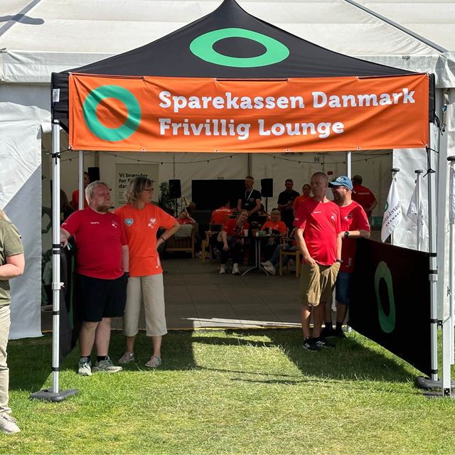 Sparekassen Danmark Frivillig Lounge ved DGI’s Landsstævne i Vejle