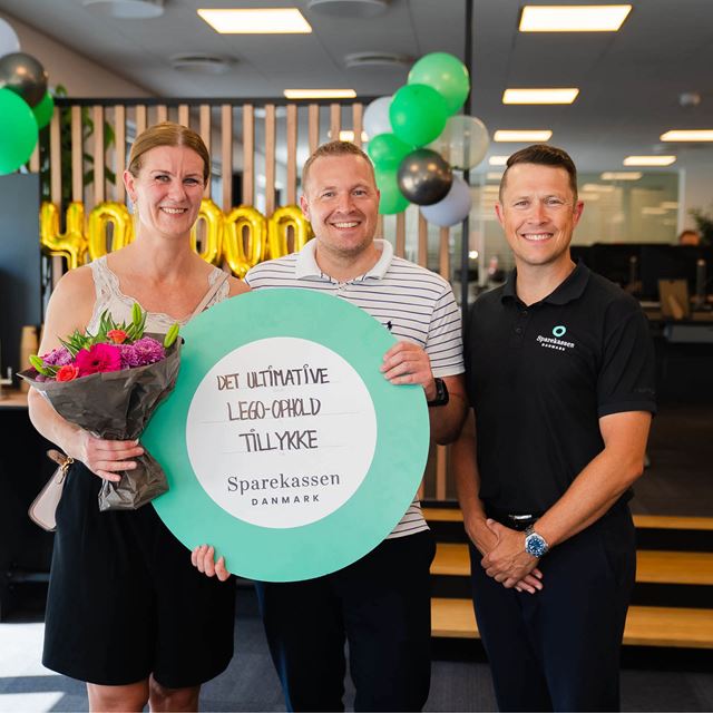 Louise, Kim og Steffen Møller 