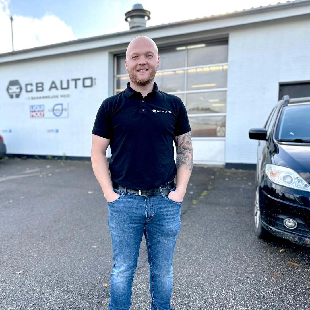 Benjamin Nørby Henriksen, indehaver af C.B. Auto