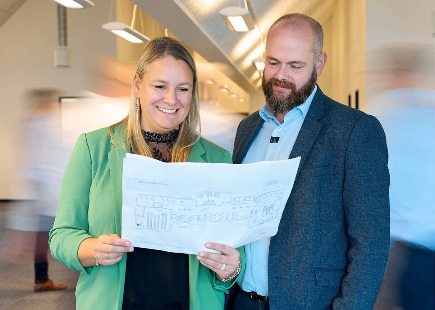 Solvejg Foged og Jens Nystrup Hammer