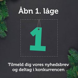 Tilmeld dig vores nyhedsbrev og deltag i konkurrencen