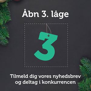 Tilmeld dig vores nyhedsbrev og deltag i konkurrencen