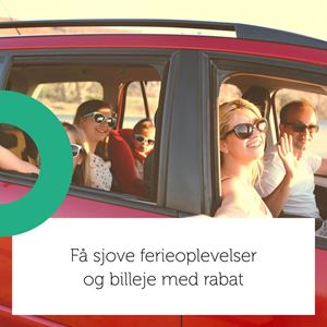 Få sjove ferieoplevelser og billeje med rabat
