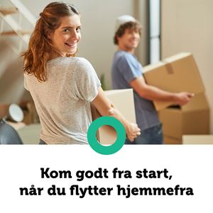Kom godt fra start, når du flytter hjemmefra