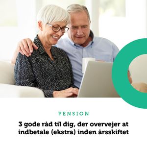 Sidste chance for at indbetale til pension i 2023
