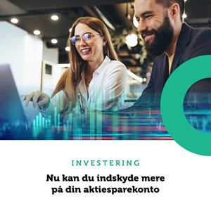 Nu kan du indskyde mere på din aktiesparekonto