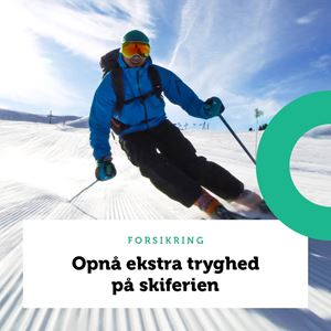 Skab ekstra tryghed på skiferien
