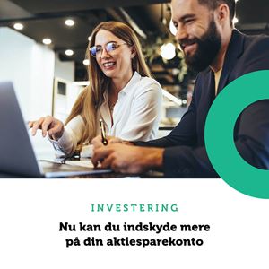 Nu kan du indskyde mere på din aktiesparekonto